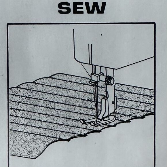 Vintage Clotilde's Perfect Pleater 8X11" Pleat Fabrics Easy Use Iron Pleat - NEW - Picture 4 of 7